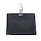 Dacasso Black Leather ID Badge Holder AG-1039 - alternate 6